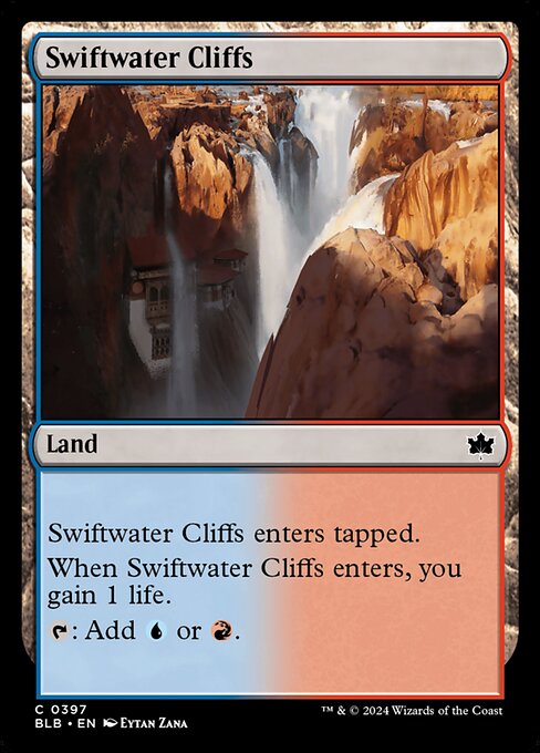 Bloomburrow - 397 - Swiftwater Cliffs - Common