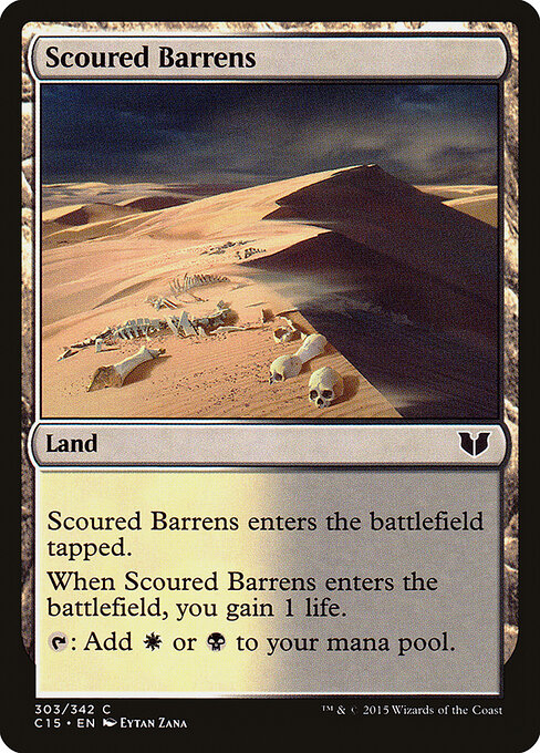 Commander 2015 - 303 - Scoured Barrens - Common