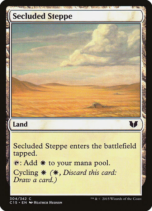 Commander 2015 - 304 - Secluded Steppe - Common