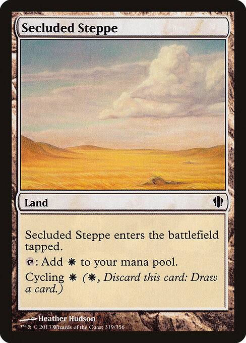 Commander 2013 - 319 - Secluded Steppe - Common