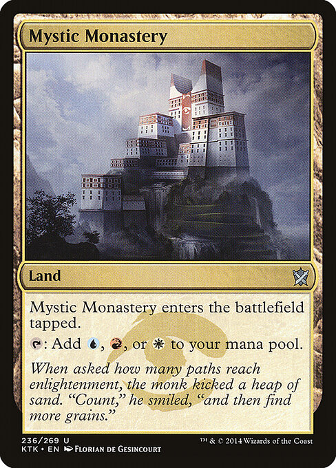 Khans of Tarkir - 236 - Mystic Monastery - Uncommon