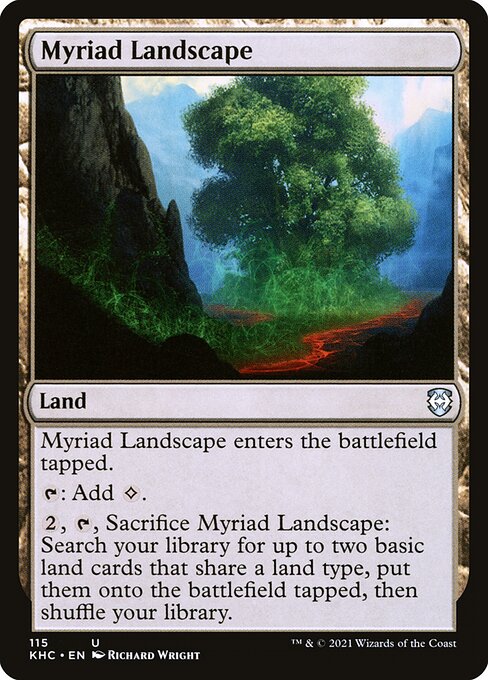 Kaldheim Commander - 115 - Myriad Landscape - Uncommon