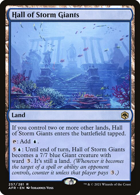 Adventures in the Forgotten Realms - 257 - Hall of Storm Giants - Rare