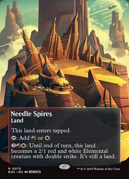 Edge of Eternities: Stellar Sights - 75 - Needle Spires - Rare