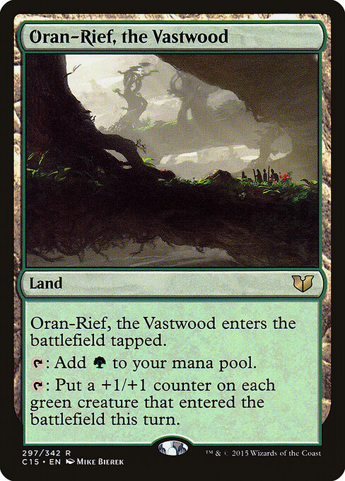 Commander 2015 - 297 - Oran-Rief, the Vastwood - Rare