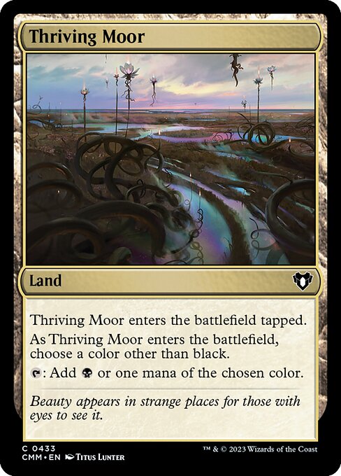 Commander Masters - 433 - Thriving Moor - Common