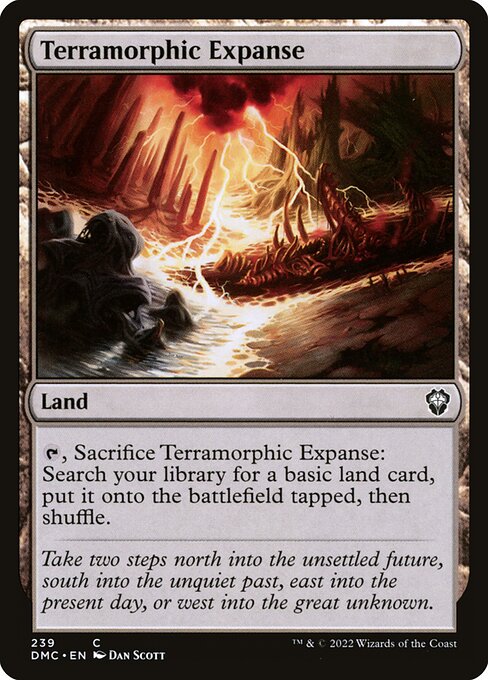 Dominaria United Commander - 239 - Terramorphic Expanse - Common