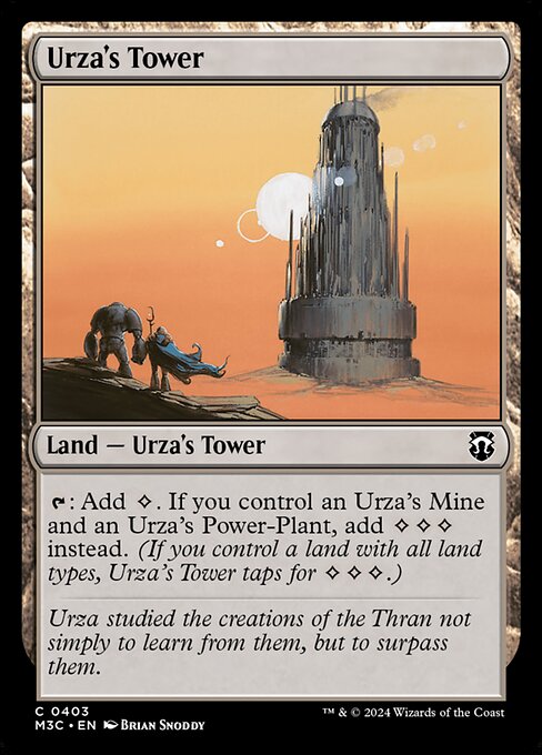 Modern Horizons 3 Commander - 403 - Urza's Tower - Common