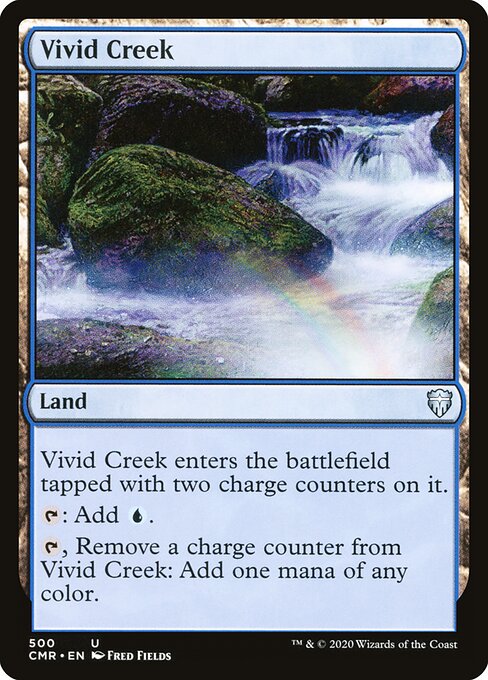 Commander Legends - 500 - Vivid Creek - Uncommon