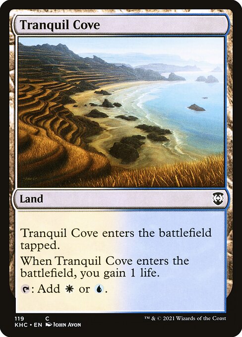 Kaldheim Commander - 119 - Tranquil Cove - Common