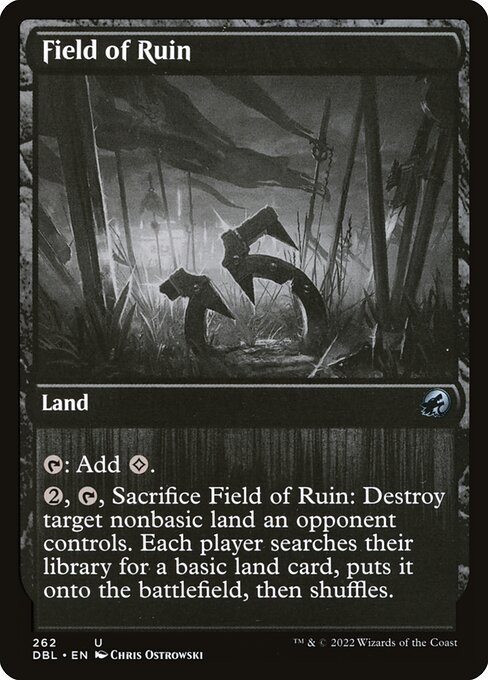 Innistrad: Double Feature - 262 - Field of Ruin - Uncommon