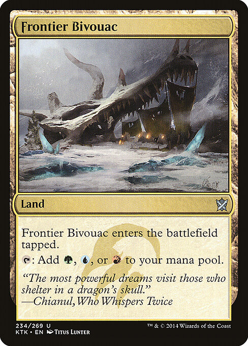 Khans of Tarkir - 234 - Frontier Bivouac - Uncommon