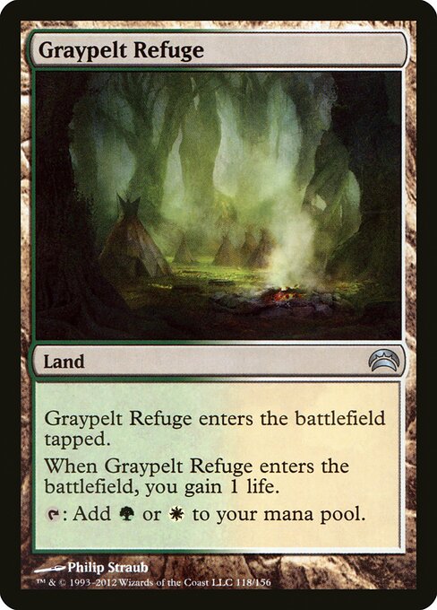 Planechase 2012 - 118 - Graypelt Refuge - Uncommon