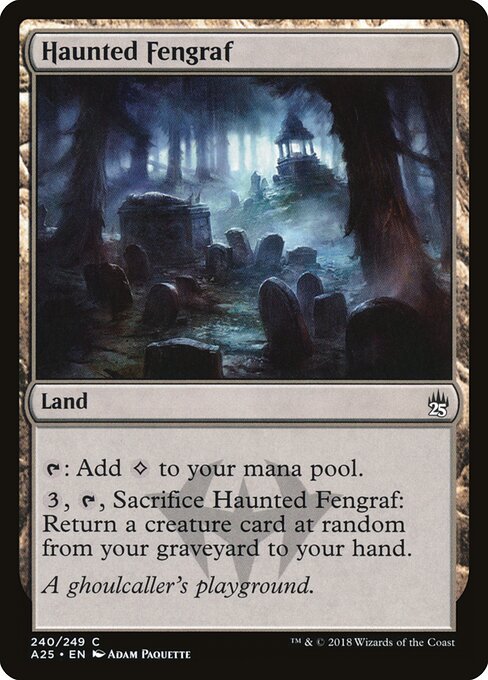 Masters 25 - 240 - Haunted Fengraf - Common