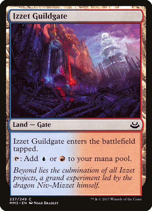Modern Masters 2017 - 237 - Izzet Guildgate - Common