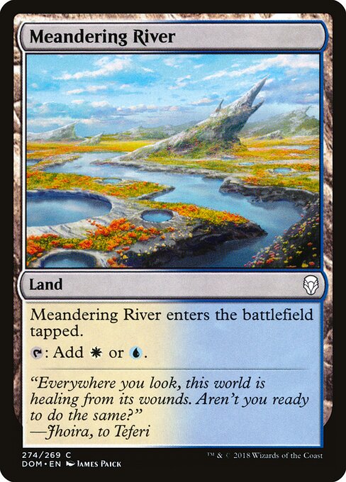 Dominaria - 274 - Meandering River - Common