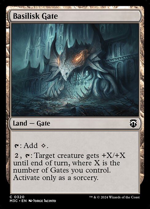 Modern Horizons 3 Commander - 320 - Basilisk Gate - Common
