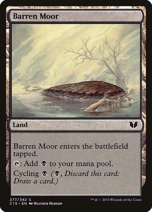 Commander 2015 - 277 - Barren Moor - Common