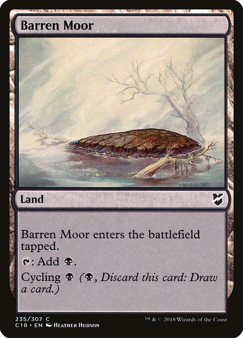 Commander 2018 - 235 - Barren Moor - Common
