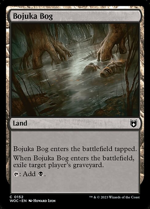 Wilds of Eldraine Commander - 152 - Bojuka Bog - Common