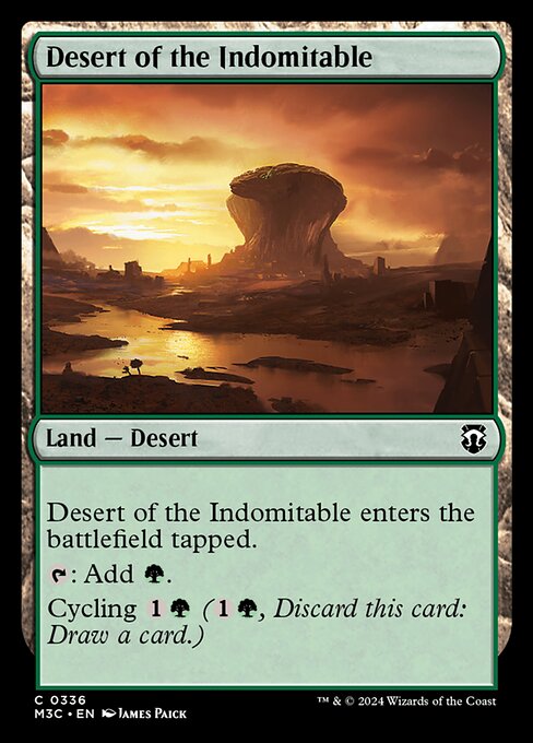 Modern Horizons 3 Commander - 336 - Desert of the Indomitable - Common