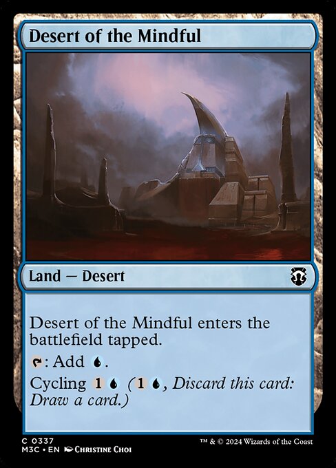 Modern Horizons 3 Commander - 337 - Desert of the Mindful - Common