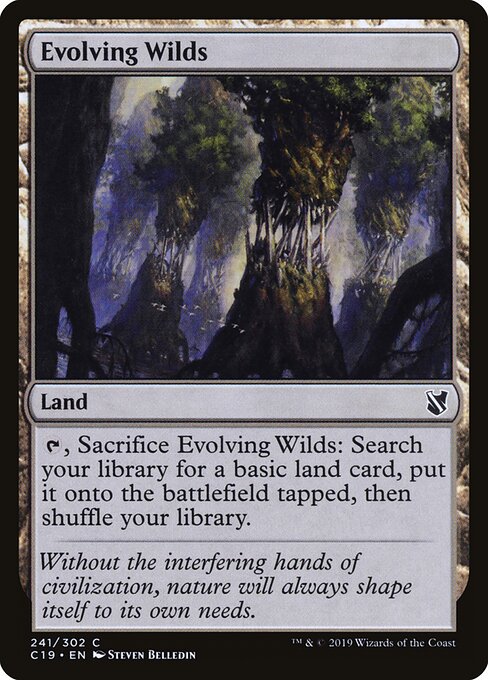 Commander 2019 - 241 - Evolving Wilds - Common