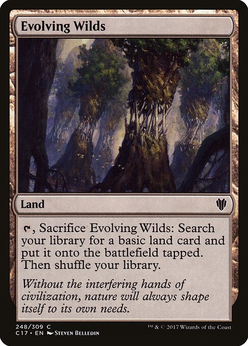 Commander 2017 - 248 - Evolving Wilds - Common