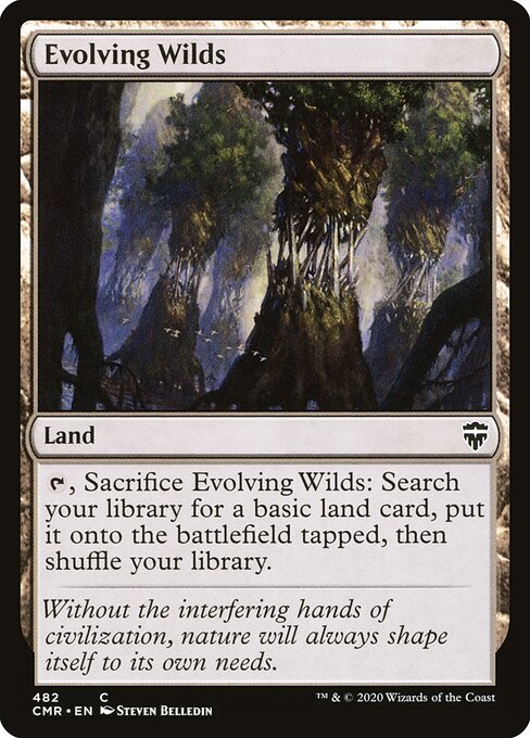 Commander Legends - 482 - Evolving Wilds - Common