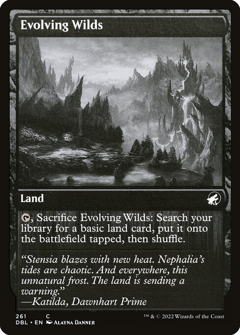 Innistrad: Double Feature - 261 - Evolving Wilds - Common