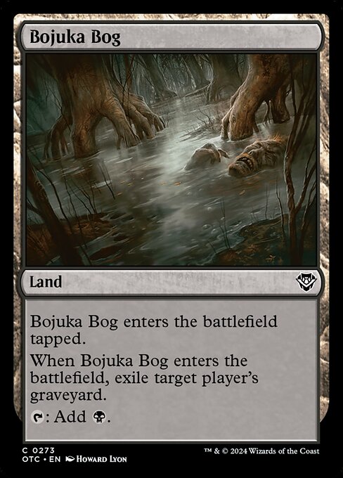 Outlaws of Thunder Junction Commander - 273 - Bojuka Bog - Common