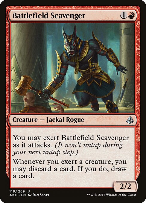 Amonkhet - 118 - Battlefield Scavenger - Uncommon