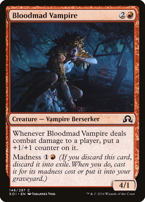 Shadows over Innistrad - 146 - Bloodmad Vampire - Common