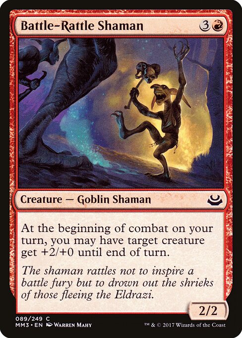 Modern Masters 2017 - 89 - Battle-Rattle Shaman - Common
