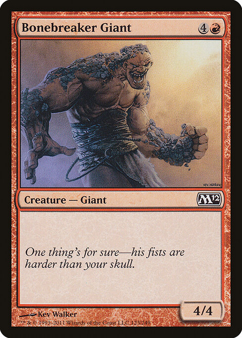 Magic 2012 - 123 - Bonebreaker Giant - Common
