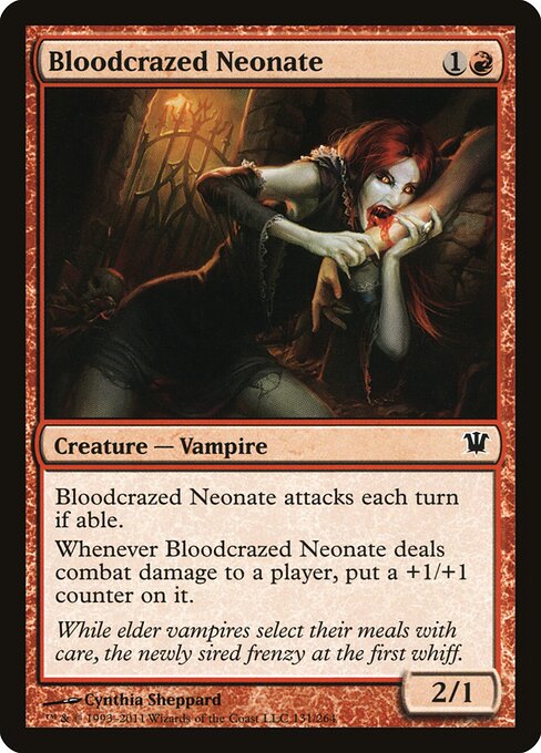 Innistrad - 131 - Bloodcrazed Neonate - Common