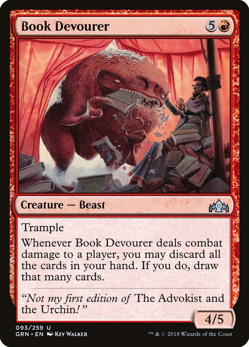 Guilds of Ravnica - 93 - Book Devourer - Uncommon