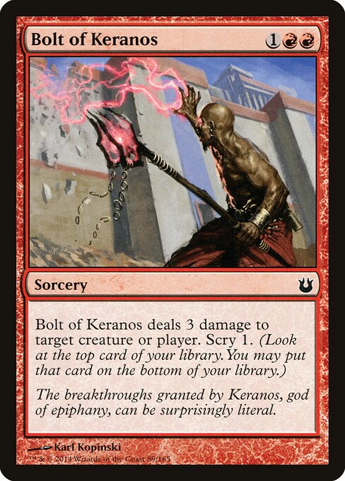 Born of the Gods - 89 - Bolt of Keranos - Common