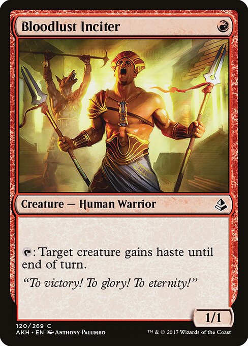 Amonkhet - 120 - Bloodlust Inciter - Common