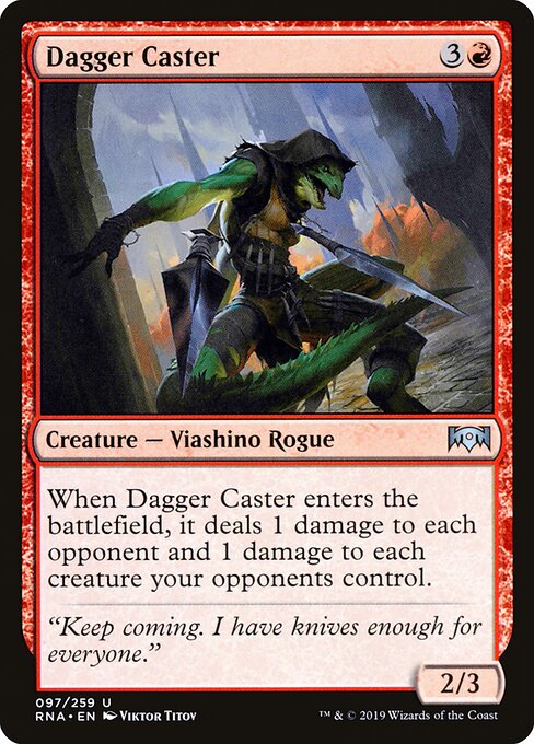 Ravnica Allegiance - 97 - Dagger Caster - Uncommon