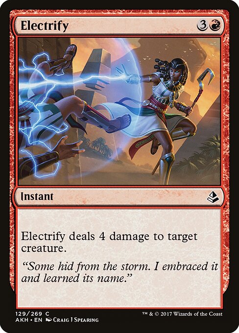 Amonkhet - 129 - Electrify - Common