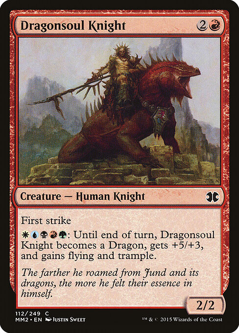 Modern Masters 2015 - 112 - Dragonsoul Knight - Common