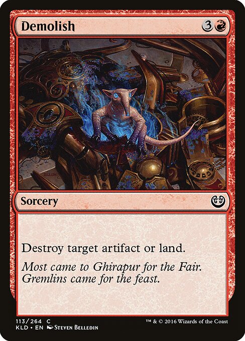Kaladesh - 113 - Demolish - Common