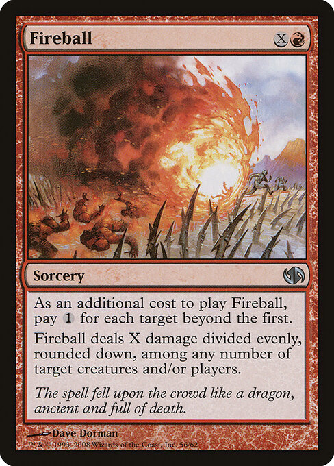 Duel Decks: Jace vs. Chandra - 56 - Fireball - Uncommon