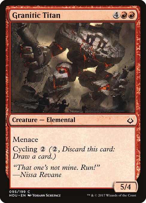 Hour of Devastation - 95 - Granitic Titan - Common
