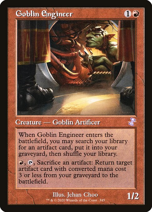 Time Spiral Remastered - 345 - Goblin Engineer - Special