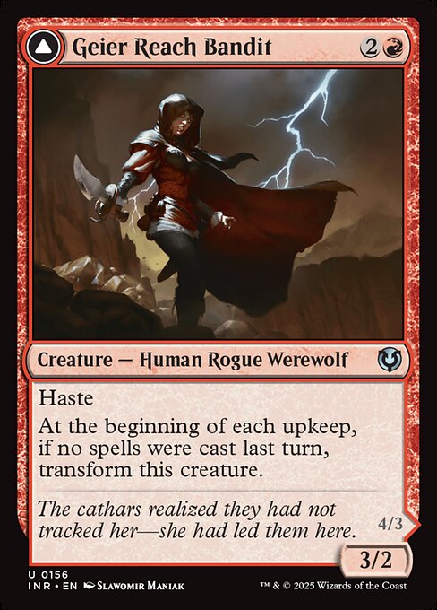 Innistrad Remastered - 156 - Geier Reach Bandit // Vildin-Pack Alpha - Uncommon
