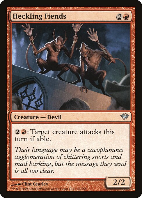 Dark Ascension - 92 - Heckling Fiends - Uncommon