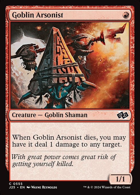 Foundations Jumpstart - 555 - Goblin Arsonist - Common