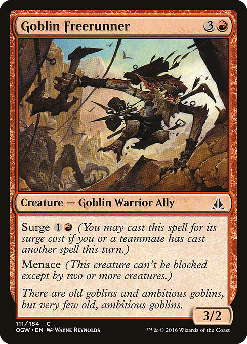 Oath of the Gatewatch - 111 - Goblin Freerunner - Common